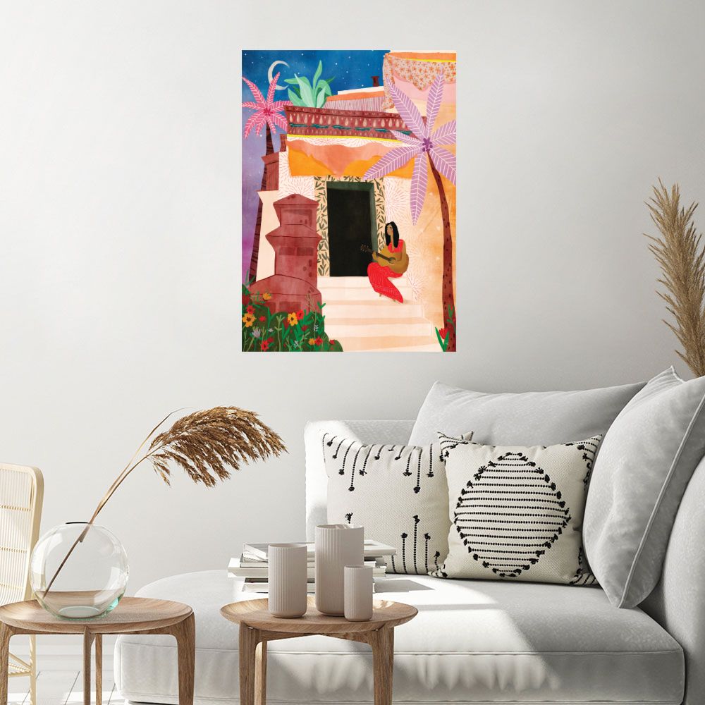 Affiche Soirée tropicale enchanteresse