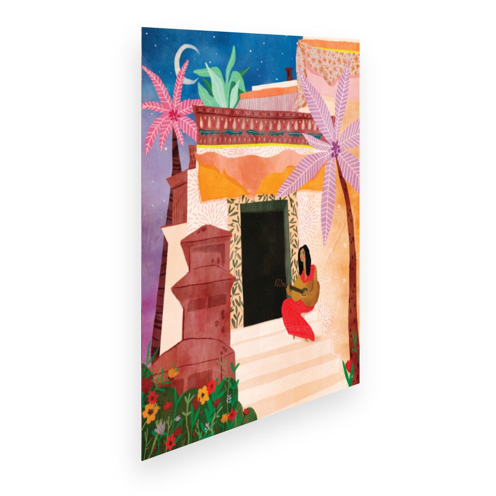 Affiche Soirée tropicale enchanteresse