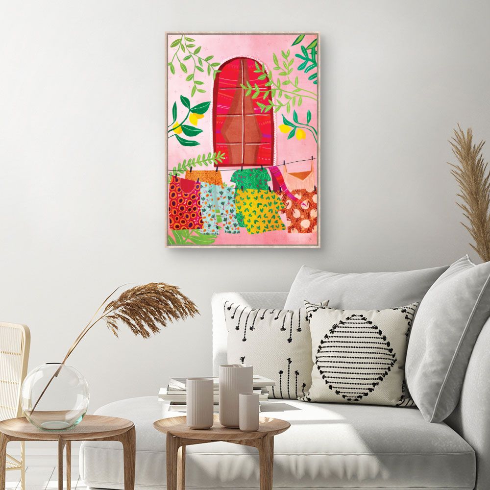 Tableau Jardin coloré