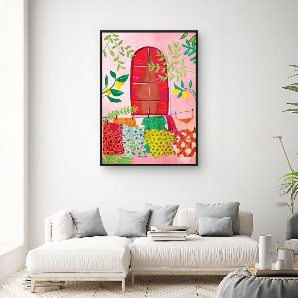 Tableau Jardin coloré