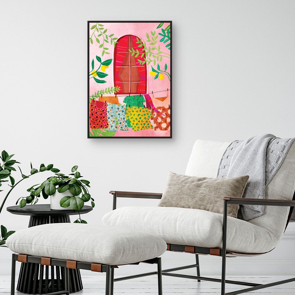 Tableau Jardin coloré