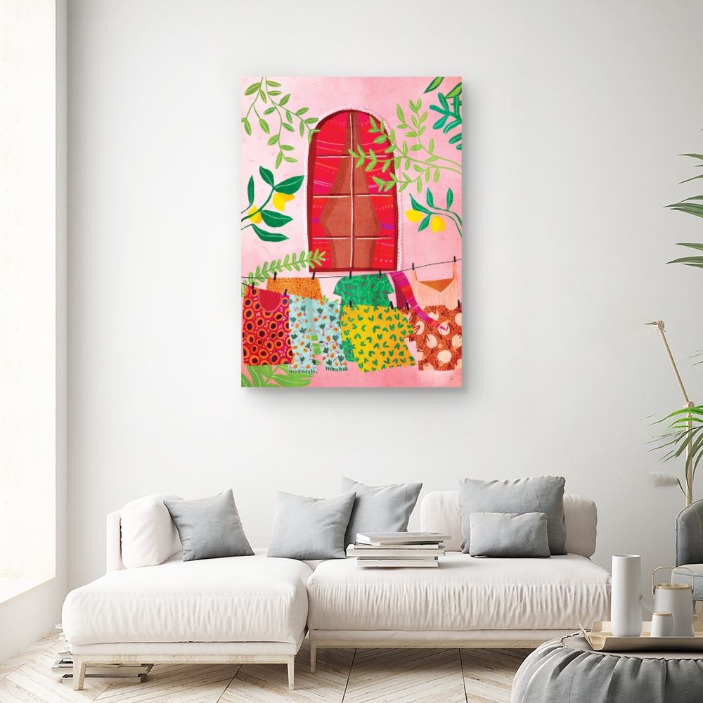 Tableau Jardin coloré