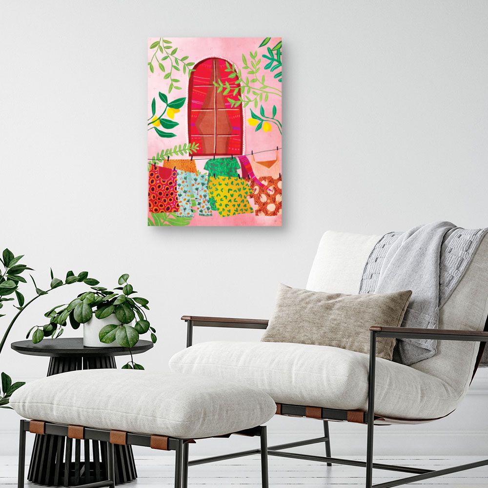 Tableau Jardin coloré