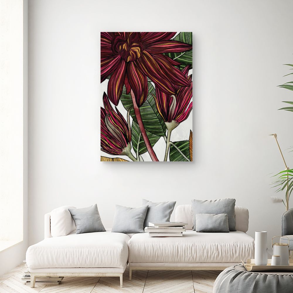 Tableau Floral vibrant