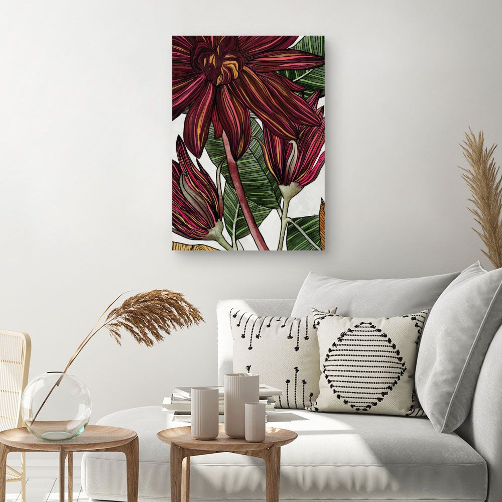 Tableau Floral vibrant