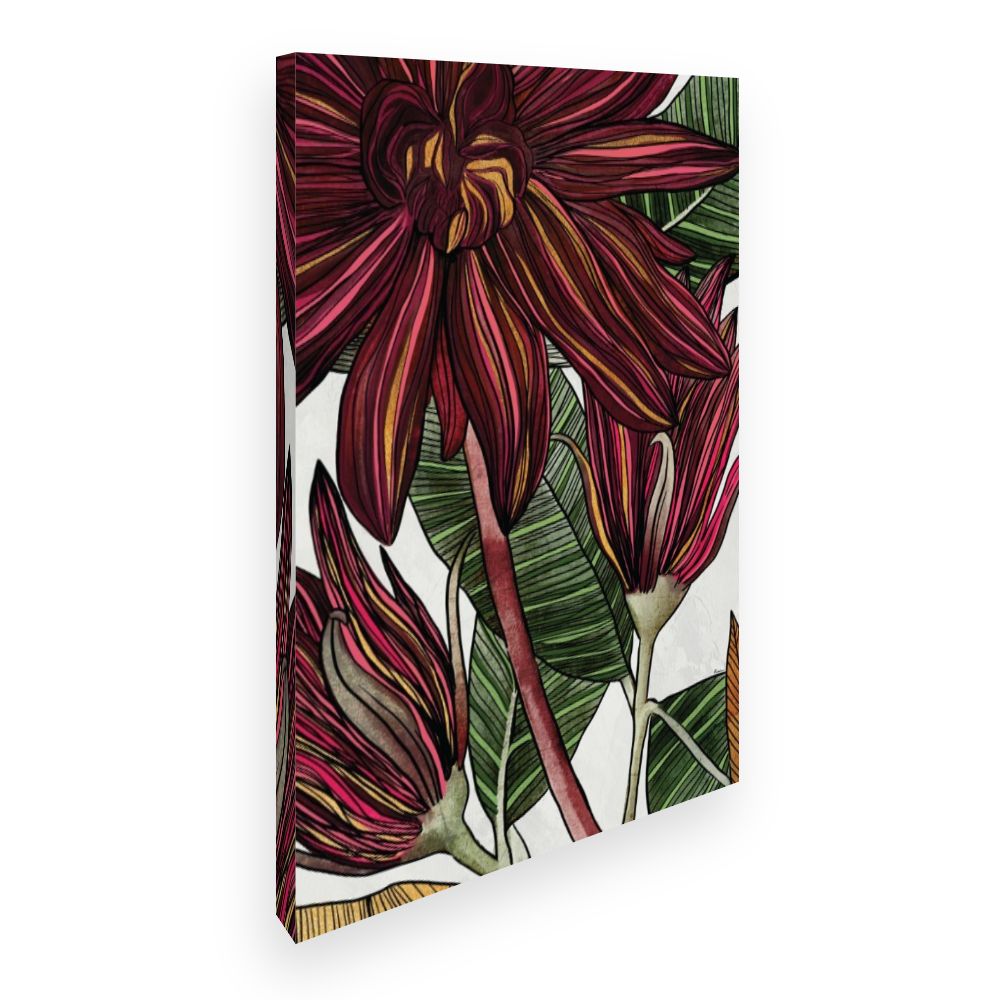 Toile Floral vibrant