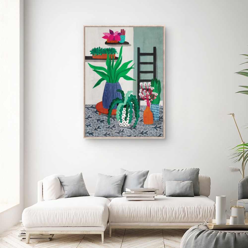 Tableau Plantes vibrantes
