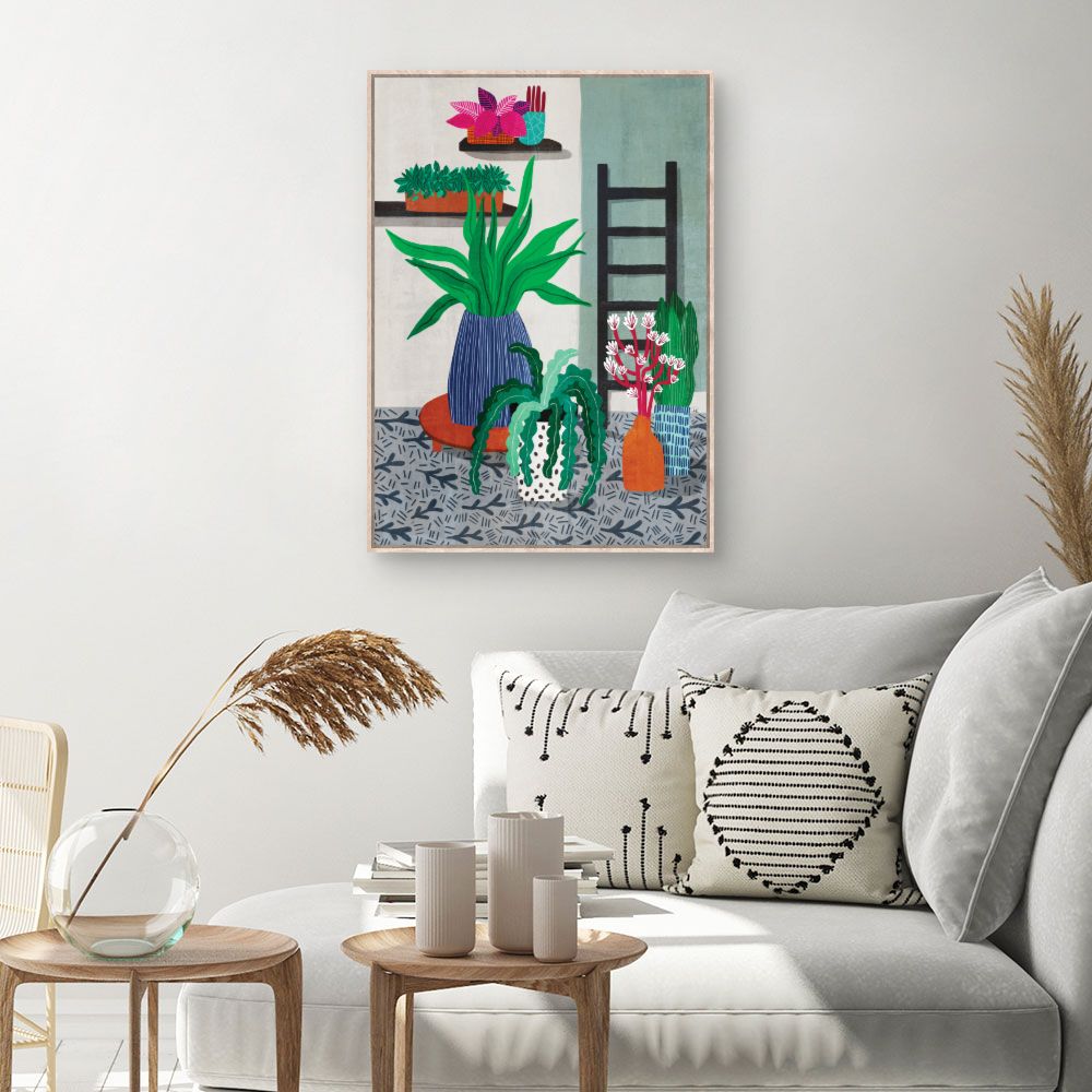 Tableau Plantes vibrantes