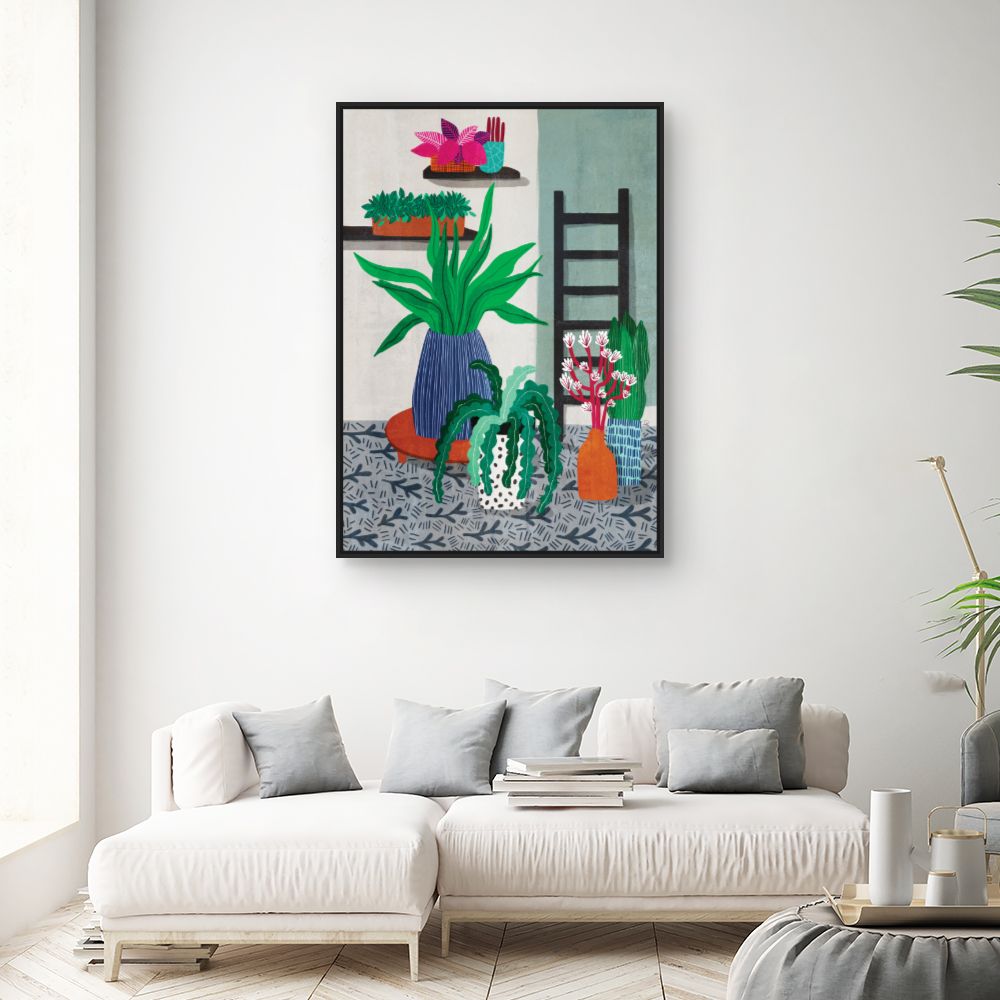Tableau Plantes vibrantes