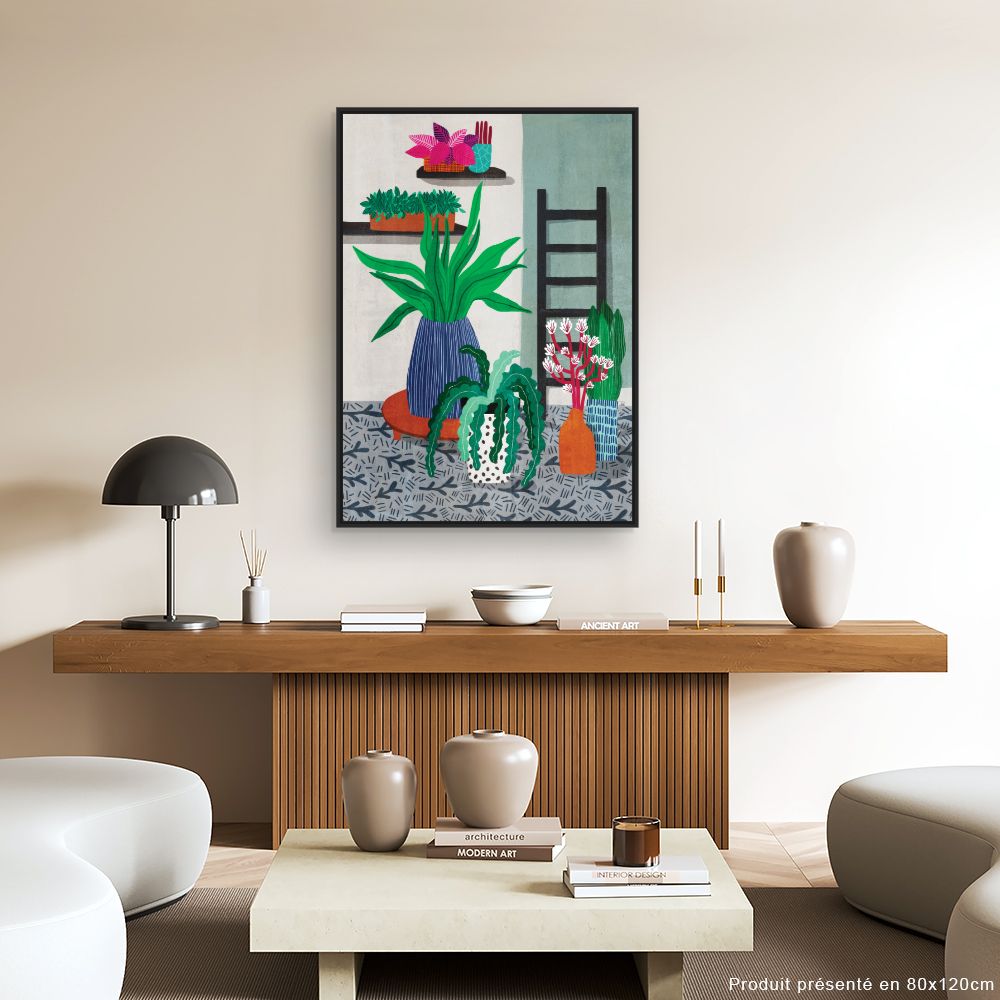 Tableau Plantes vibrantes