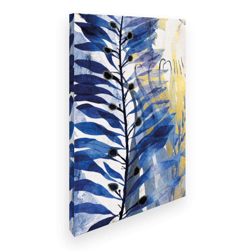 Toile Feuillage abstrait