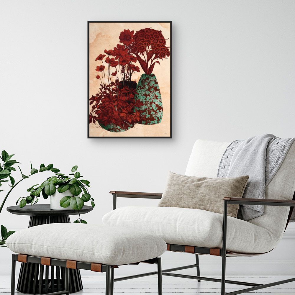 Tableau Fleurs en vases