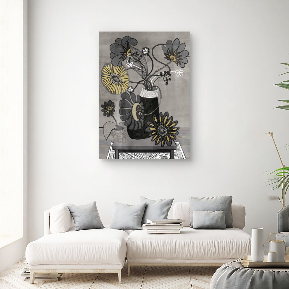 Tableau Fleurs oniriques