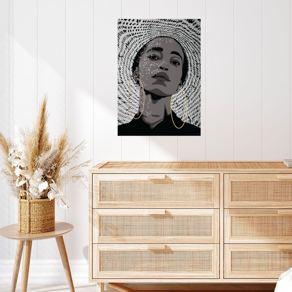 Affiche Portrait captivant