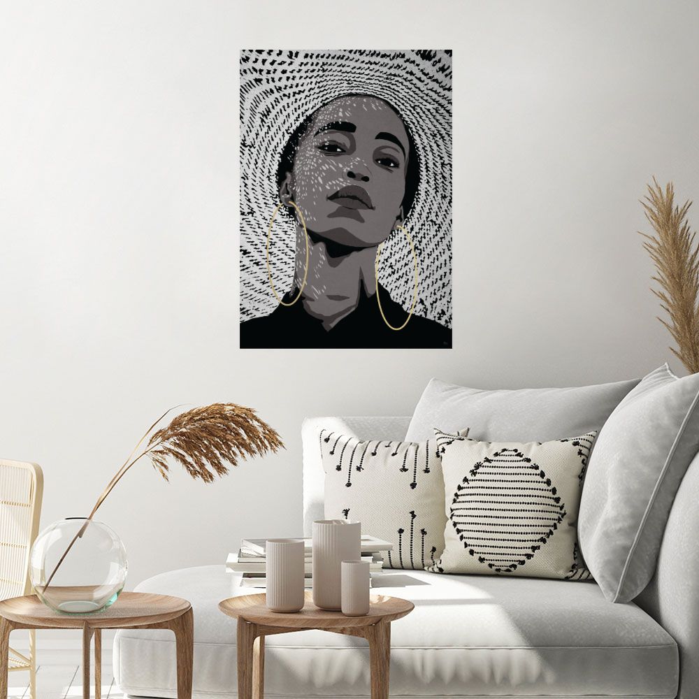 Affiche Portrait captivant