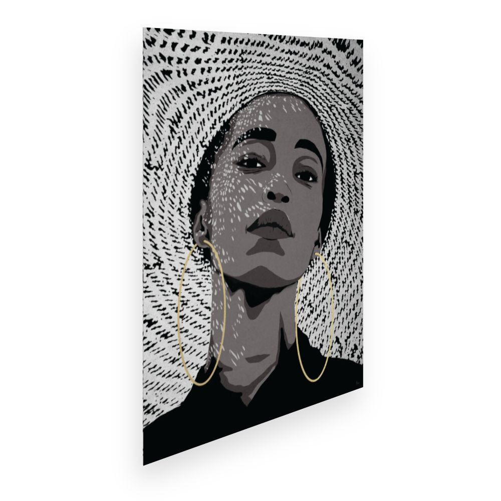 Affiche Portrait captivant