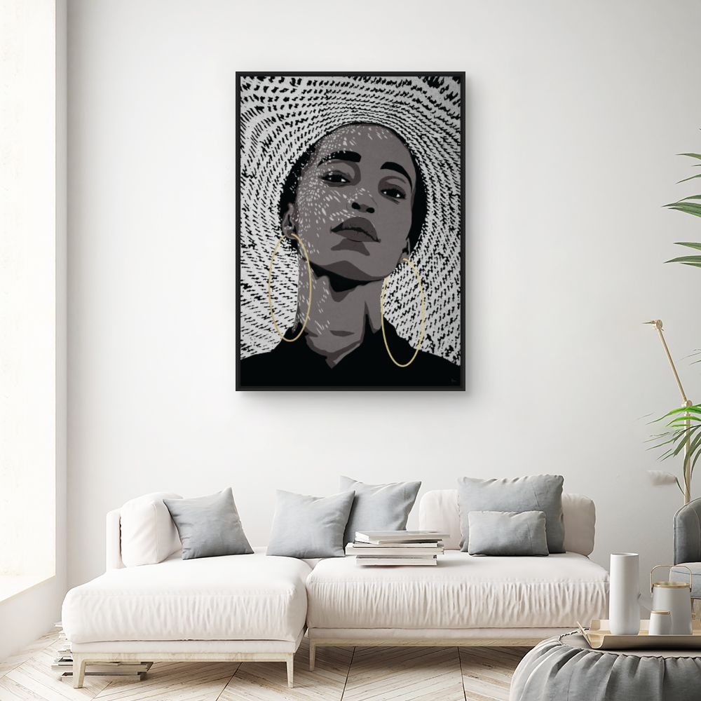 Tableau Portrait captivant