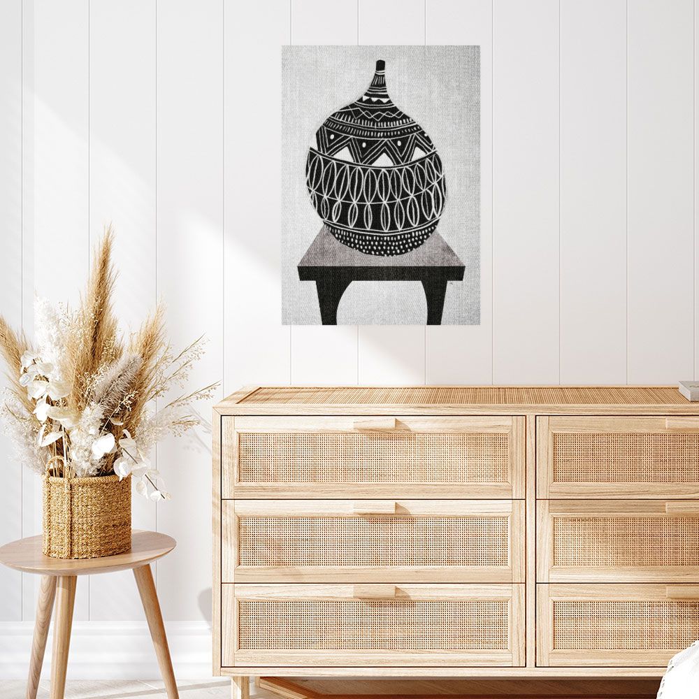 Affiche Vase géométrique intrigant