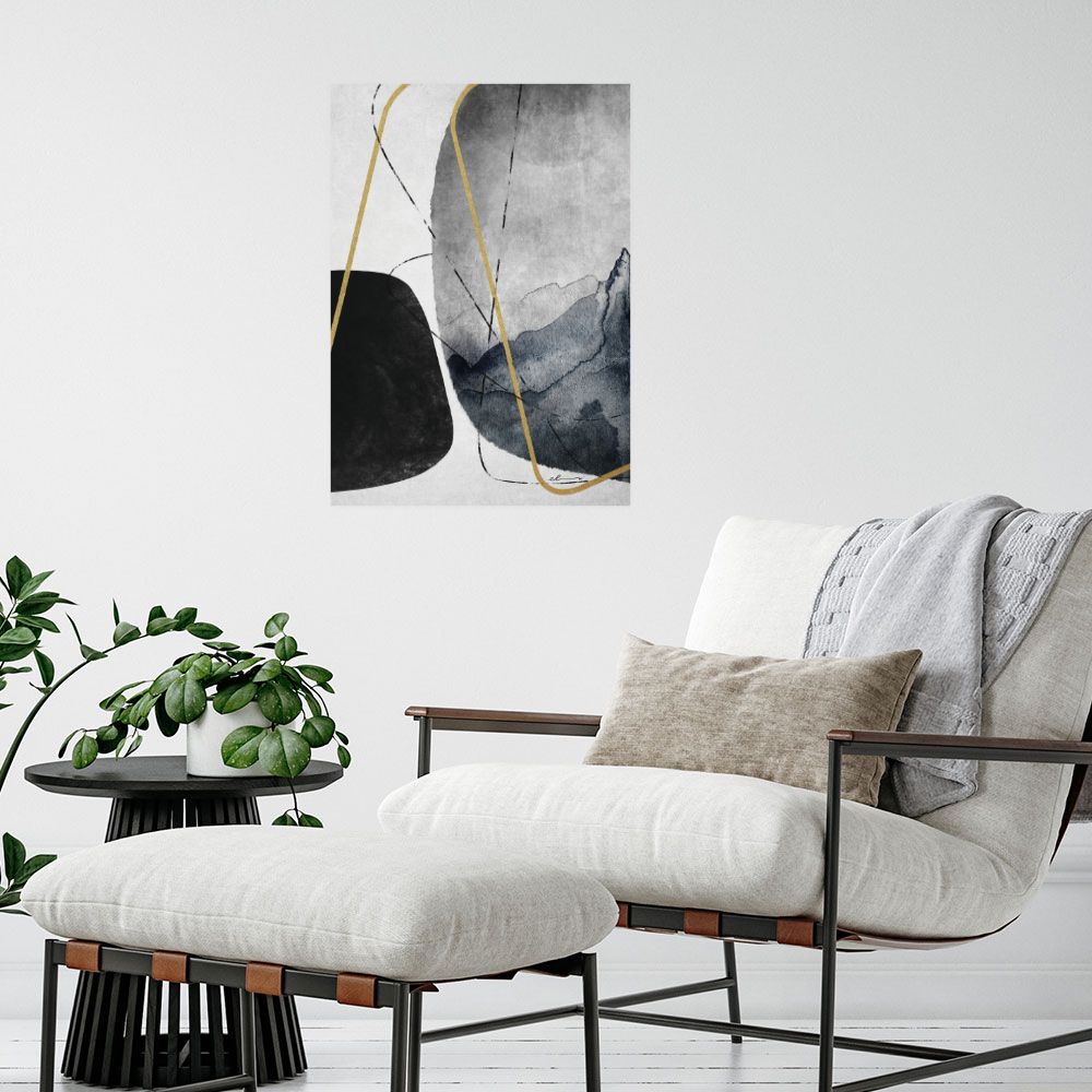 Affiche Formes abstraites élégantes