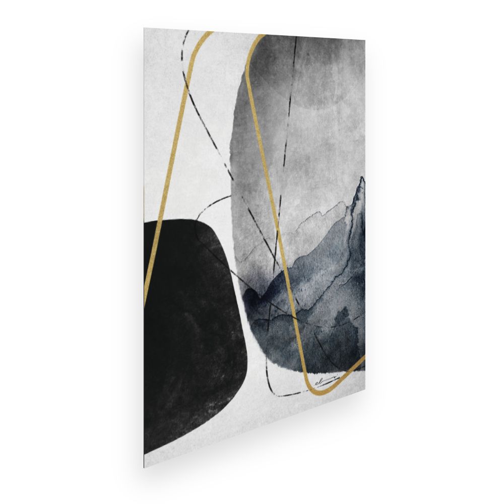 Affiche Formes abstraites élégantes