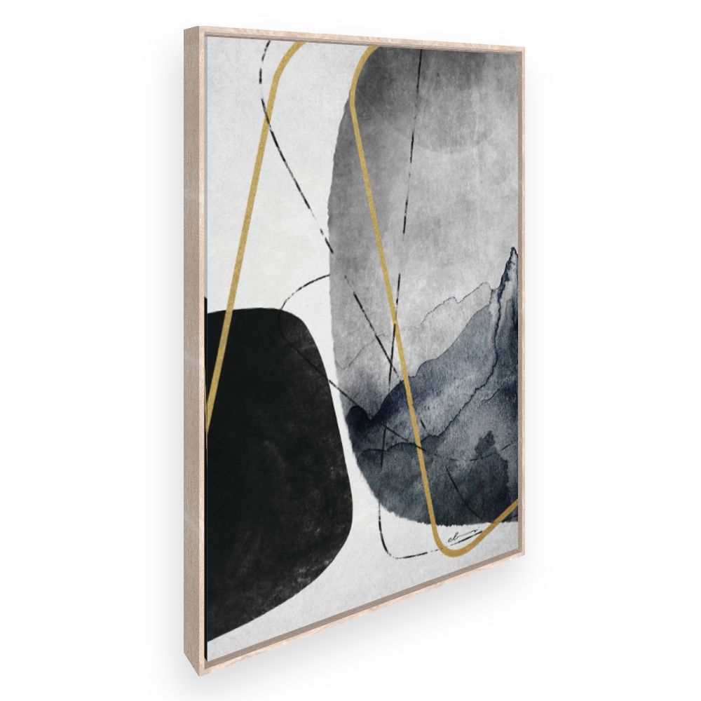 Toile Élégance abstraite