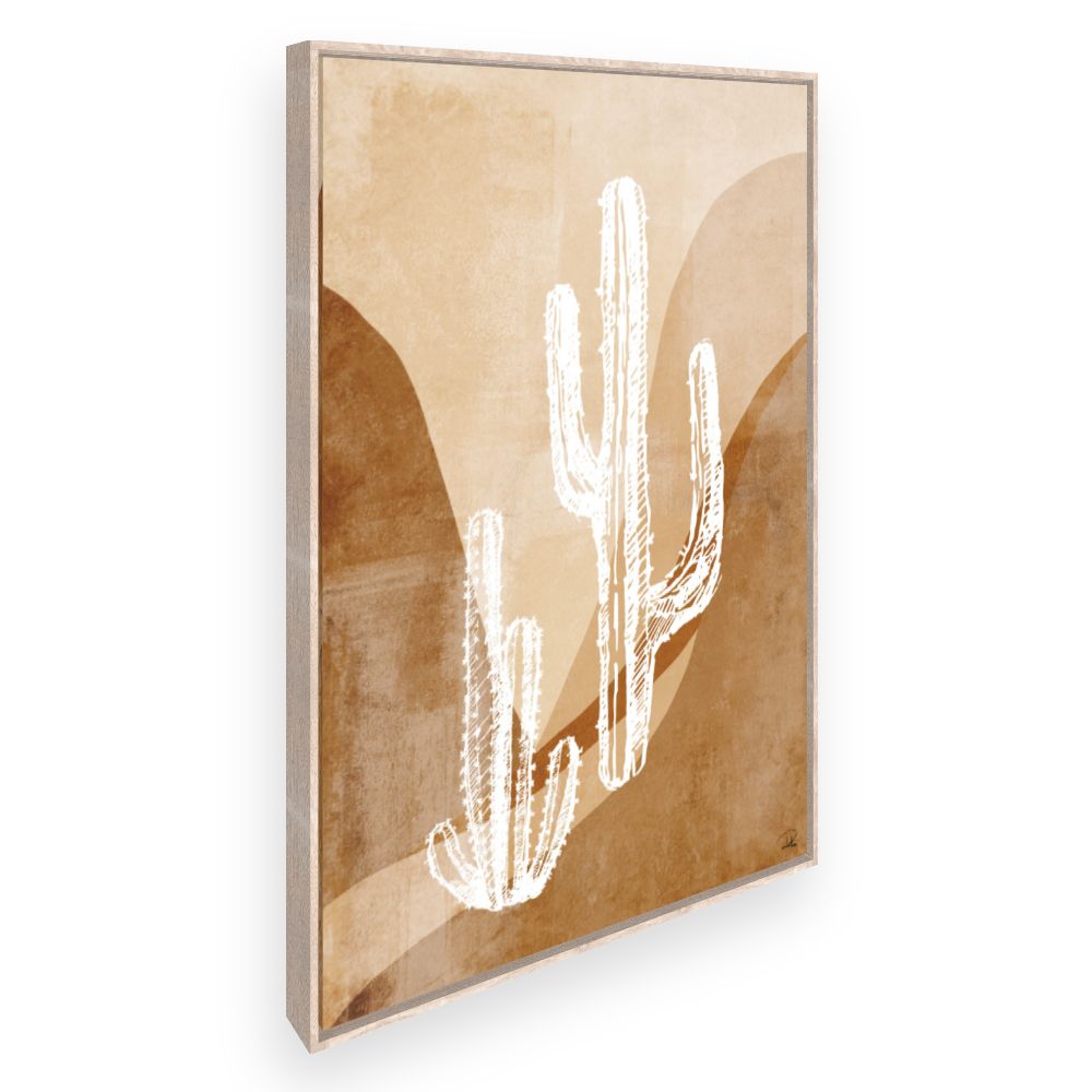Toile Cactus artistique