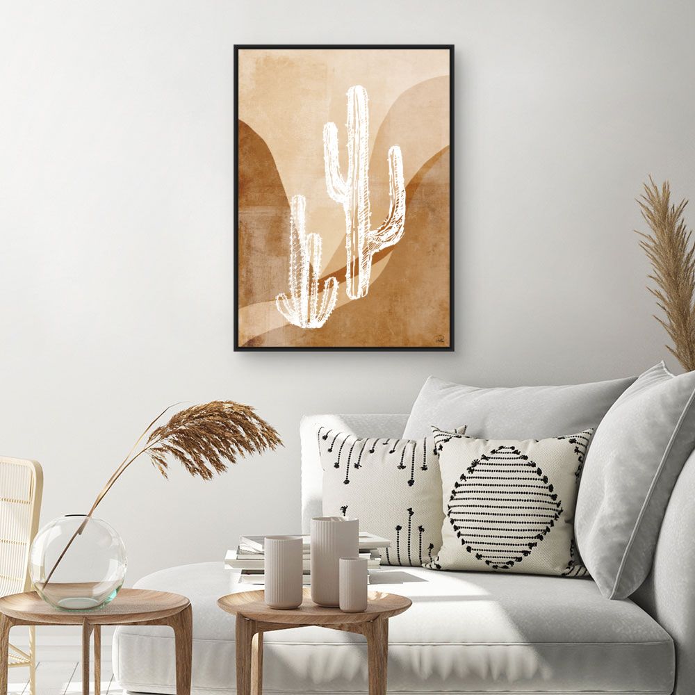 Tableau Cactus artistique