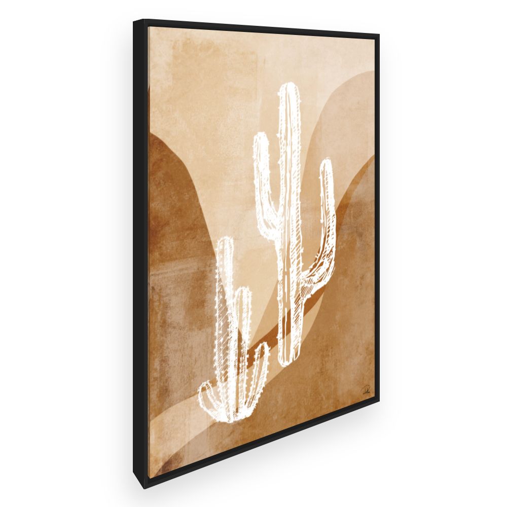 Toile Cactus artistique