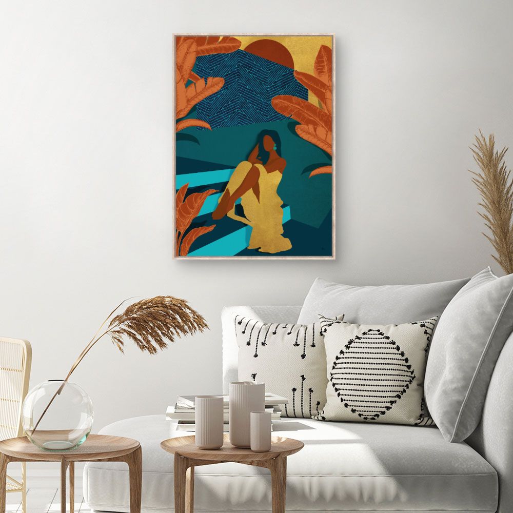 Tableau Élégance exotique