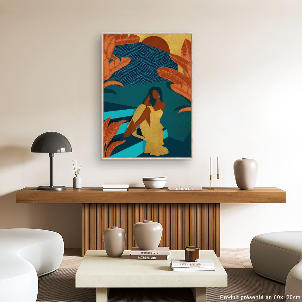 Tableau Élégance exotique