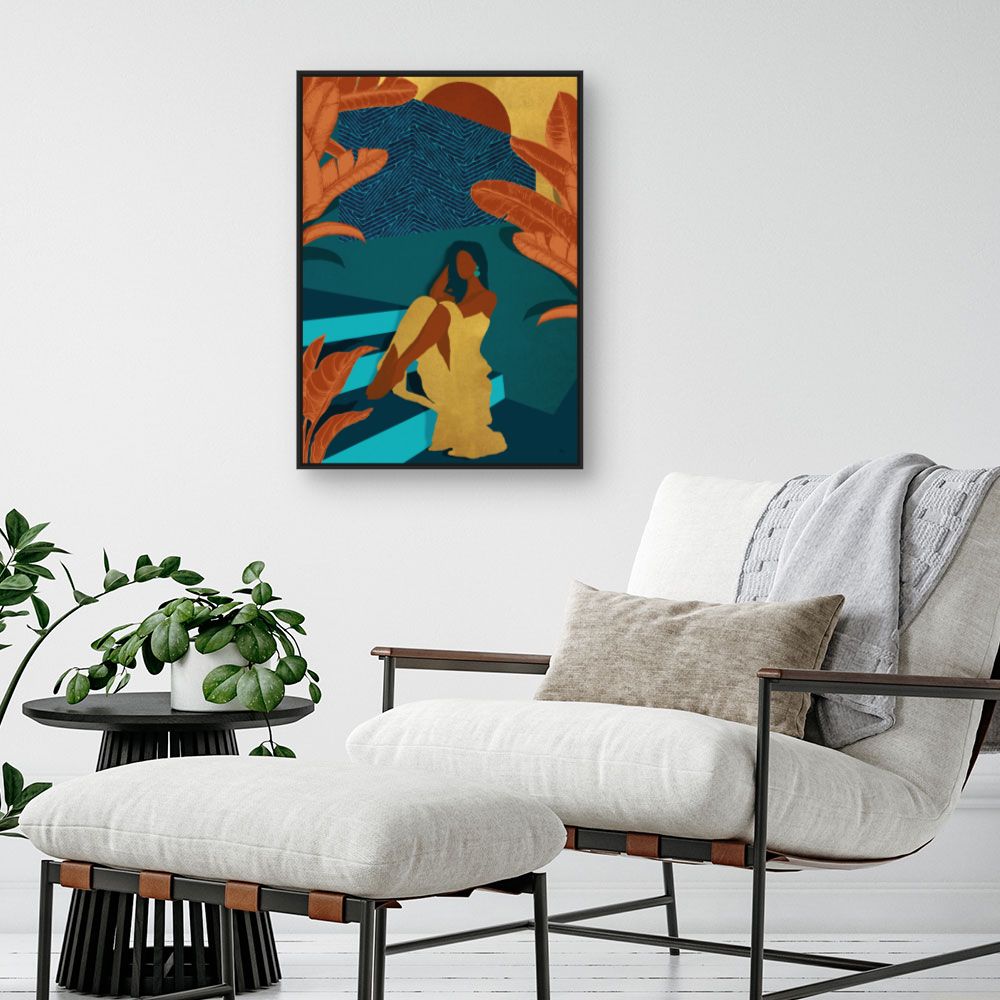 Tableau Élégance exotique