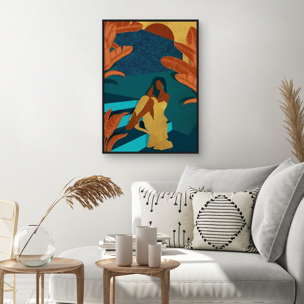 Tableau Élégance exotique