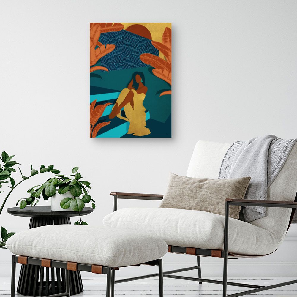 Tableau Élégance exotique