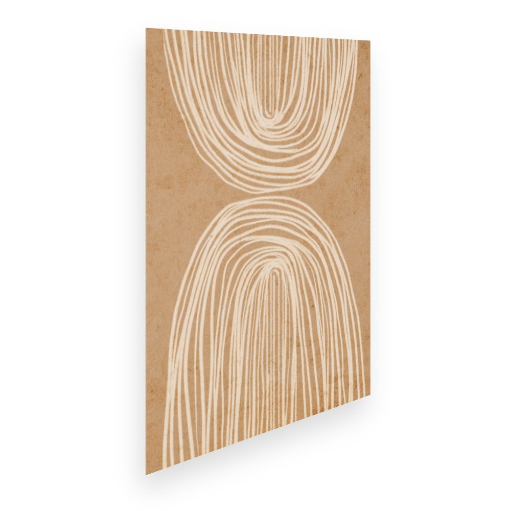 Affiche Lignes organiques