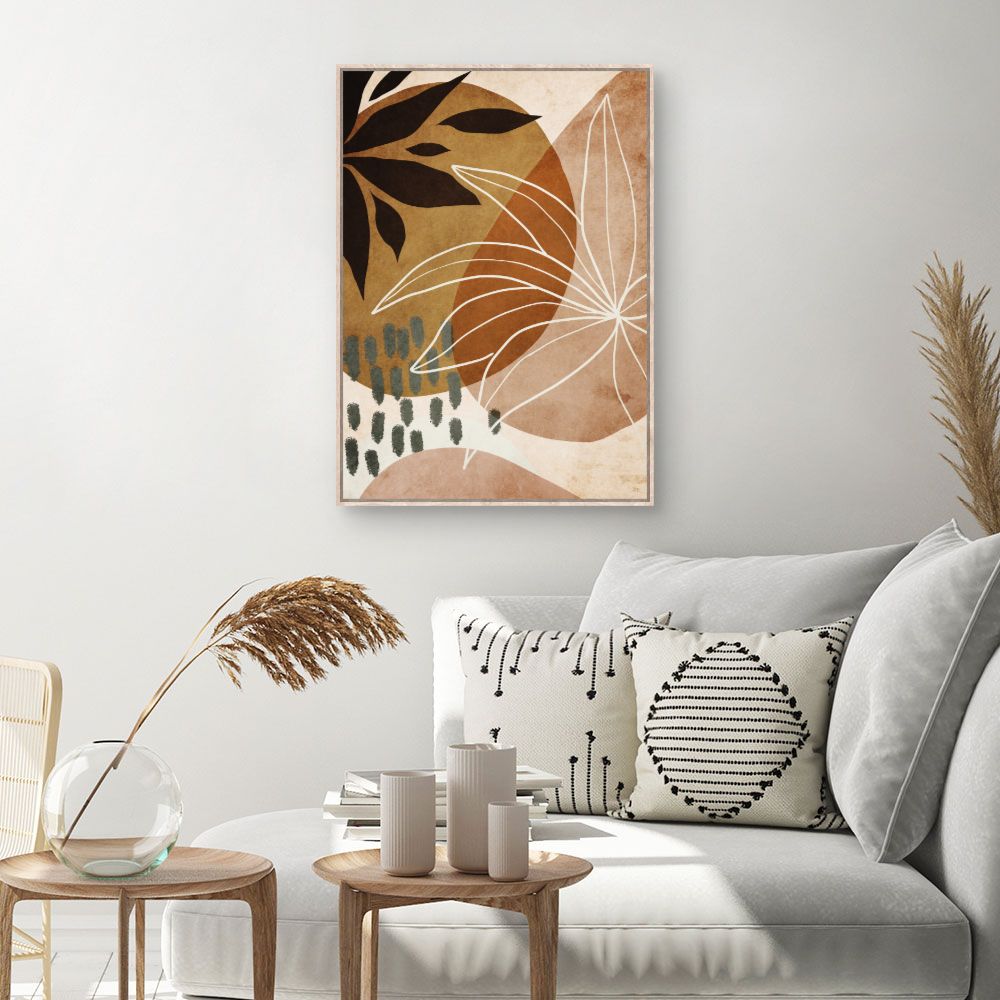 Tableau Feuillage abstrait