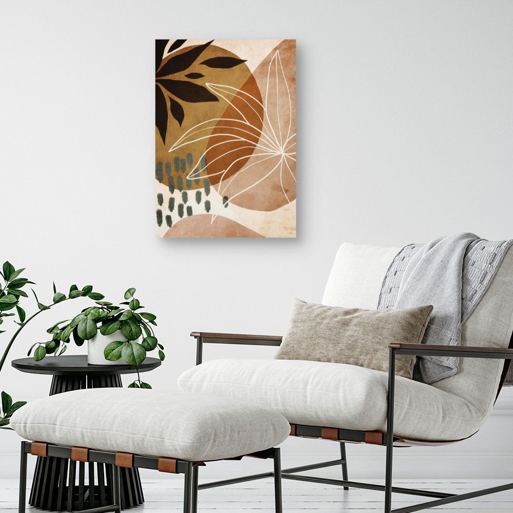 Tableau Feuillage abstrait