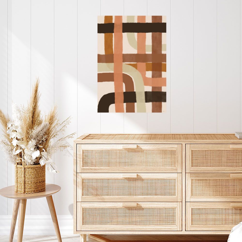 Affiche Lignes entrecroisées