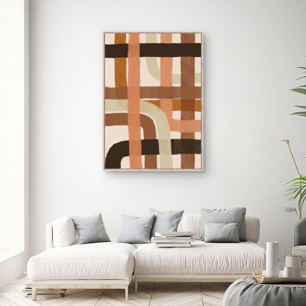 Tableau Ligne abstraite moderne