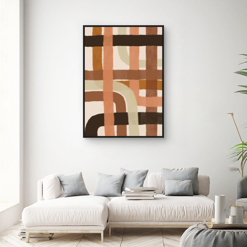 Tableau Ligne abstraite moderne