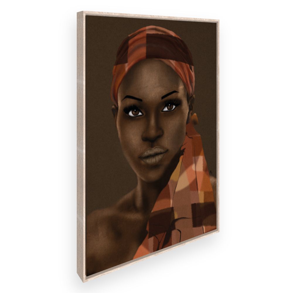Toile Portrait captivant