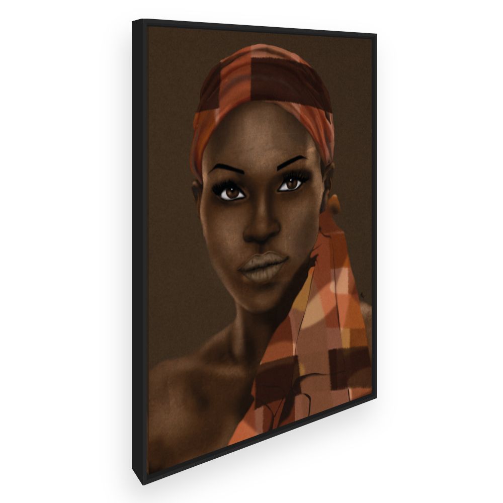 Toile Portrait captivant