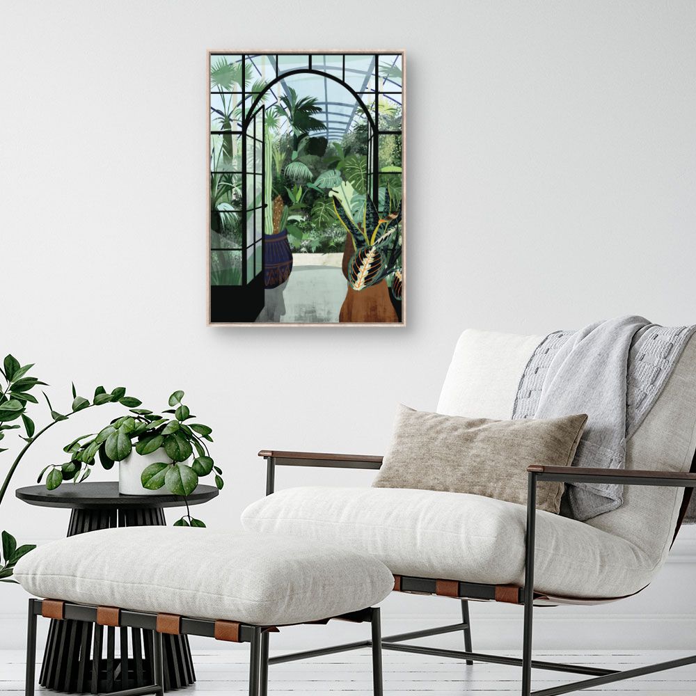 Tableau Serre luxuriante