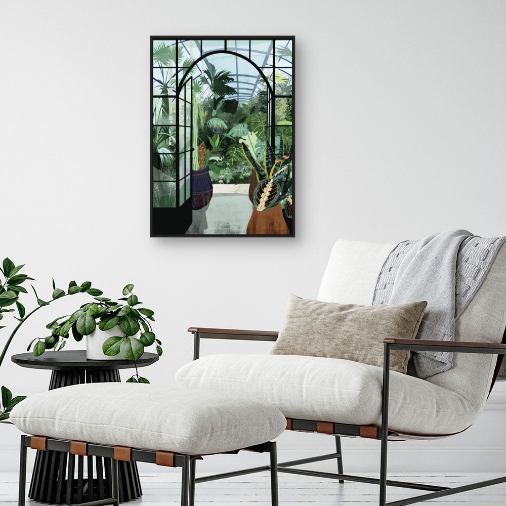 Tableau Serre luxuriante