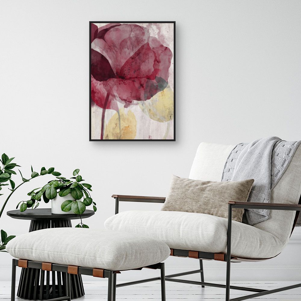 Tableau Fleurs abstraites