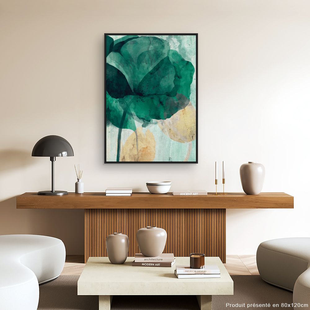 Tableau Fleurs aquarelles
