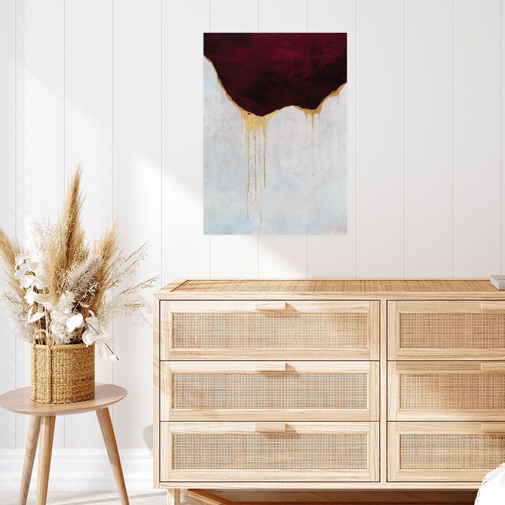 Affiche Élégance dorée