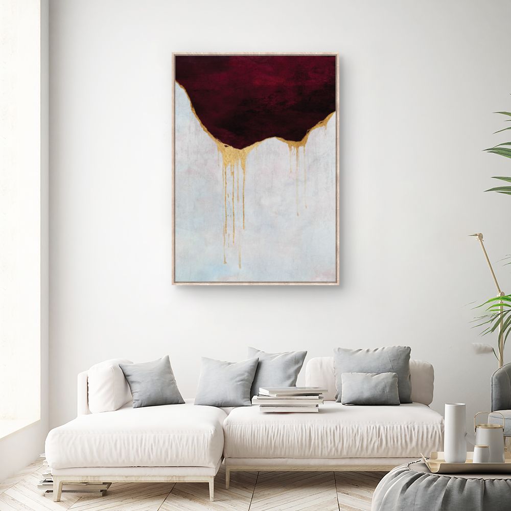 Tableau Éclat doré élégant