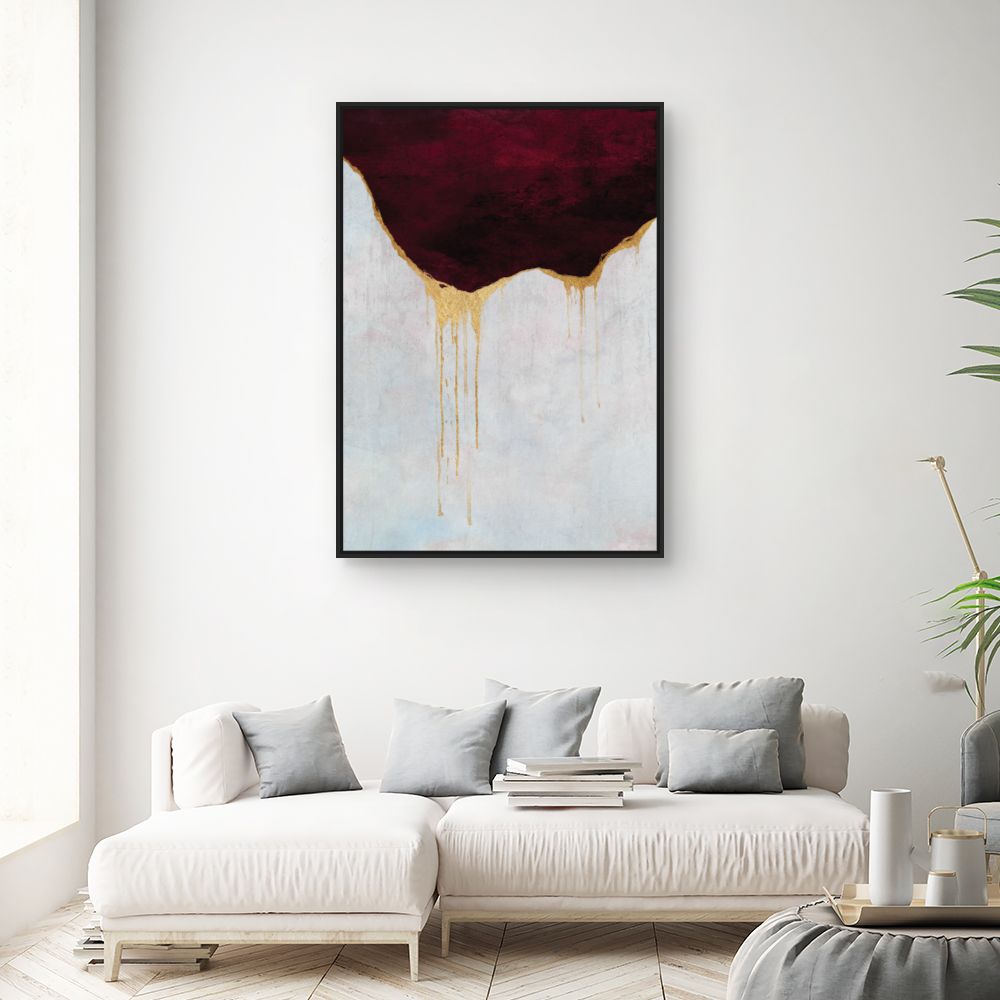 Tableau Éclat doré élégant