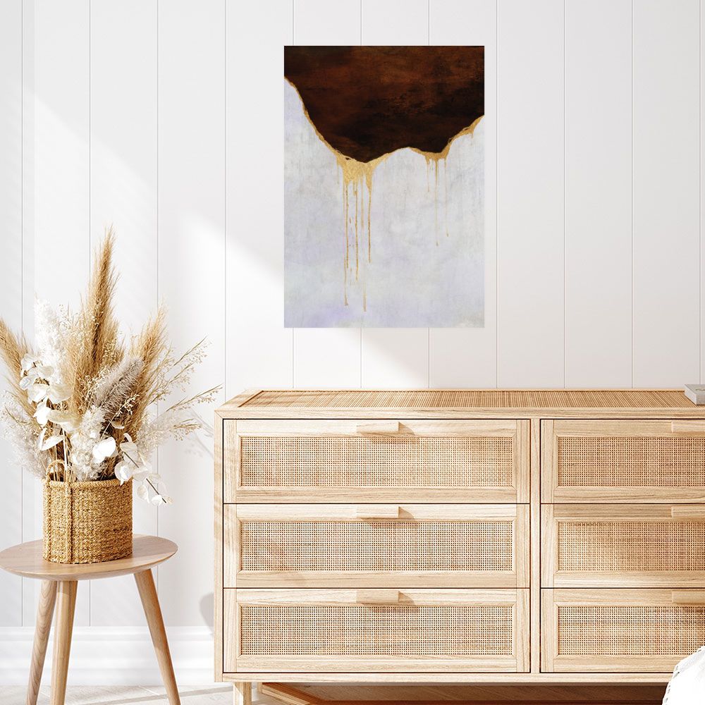 Affiche Élégance dorée