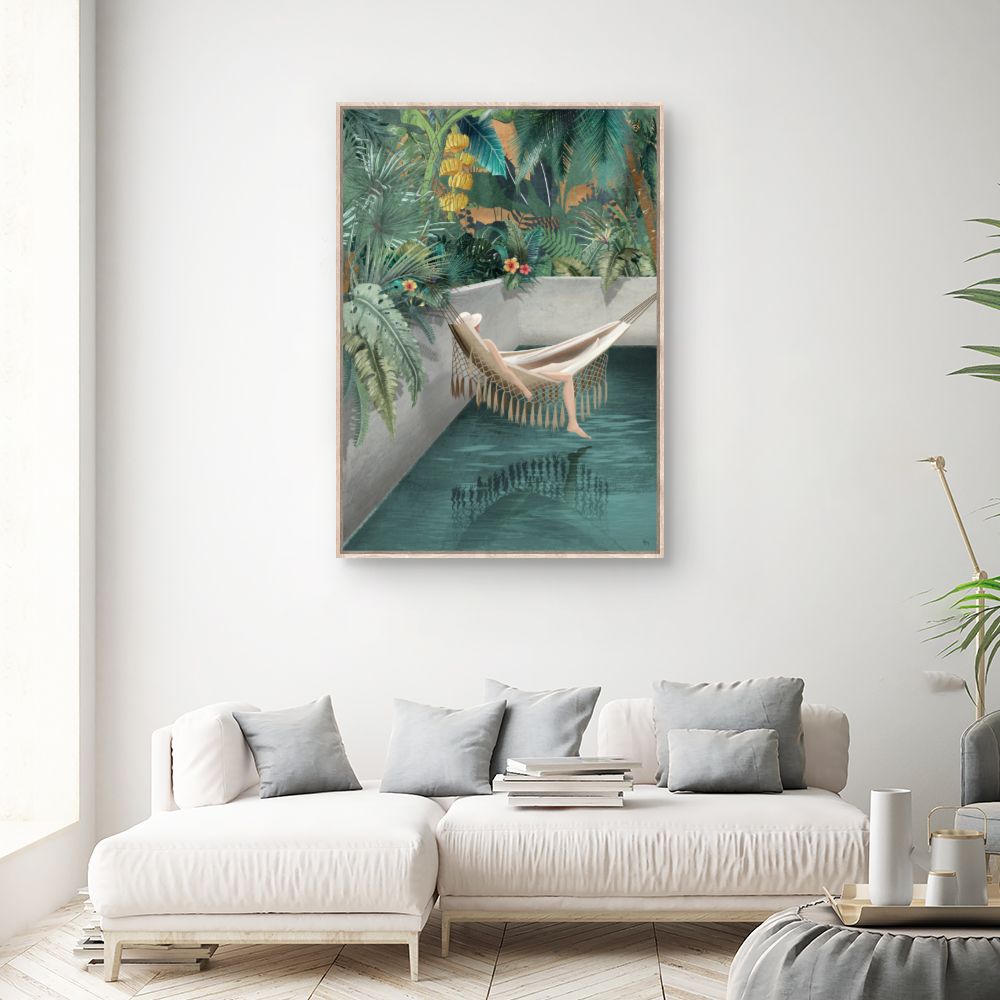 Tableau Jungle exotique